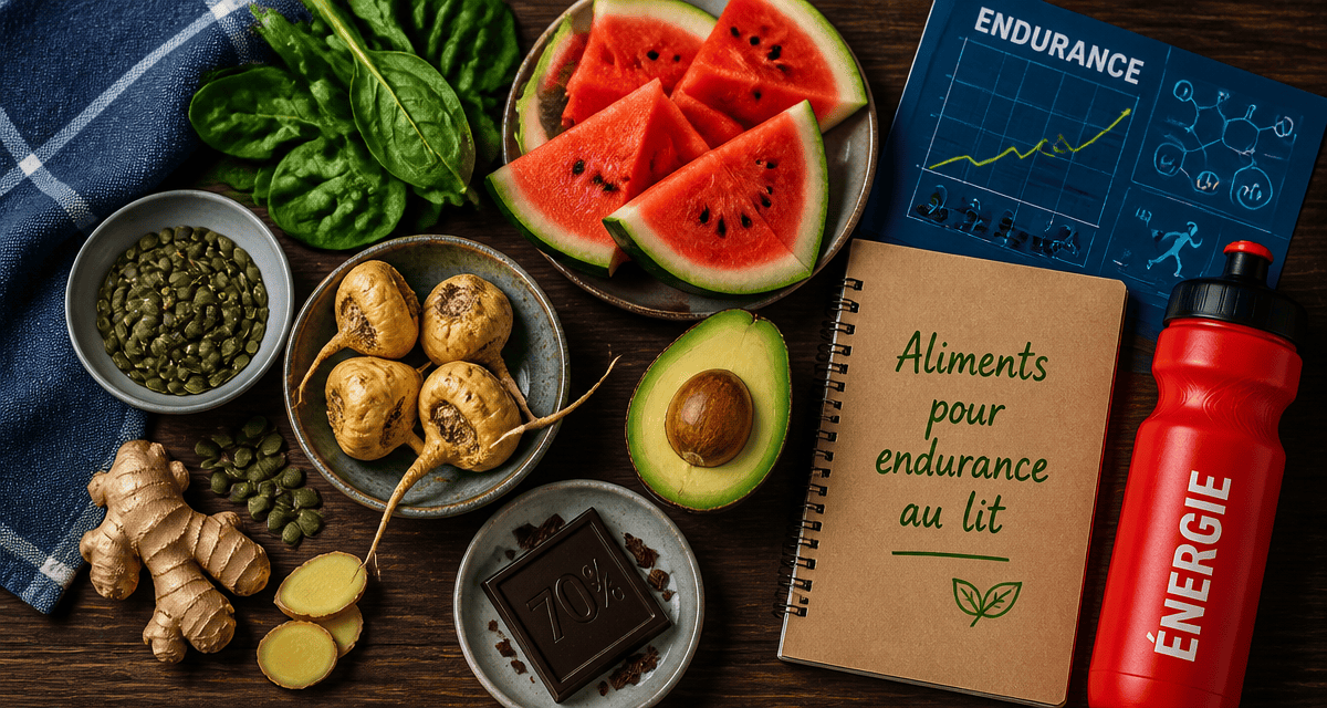 aliment pour endurance au lit ingrédients naturels