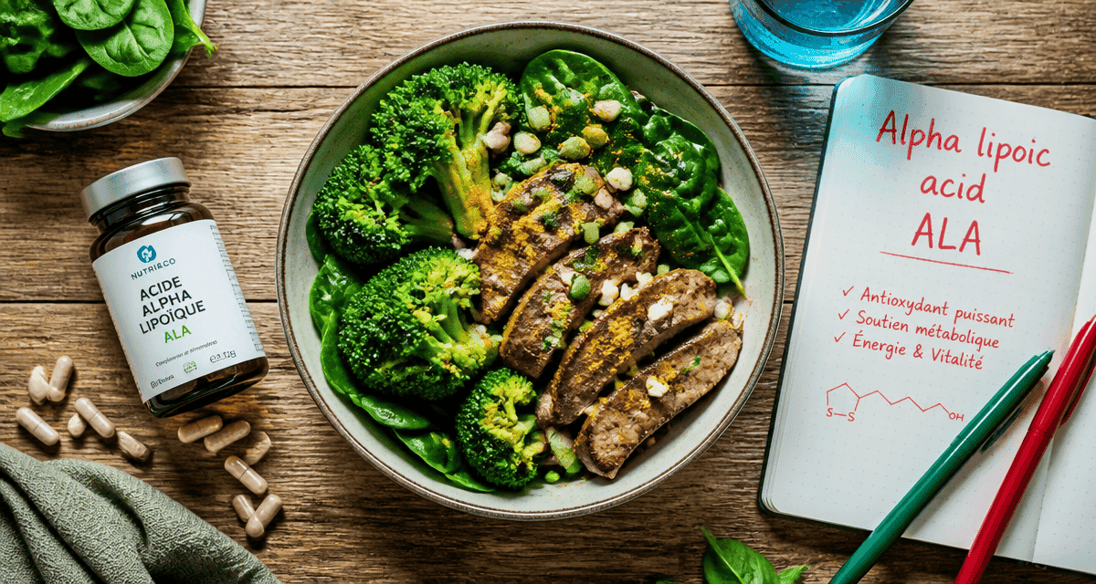 alpha lipoic acid ala bol légumes foie veau gélules