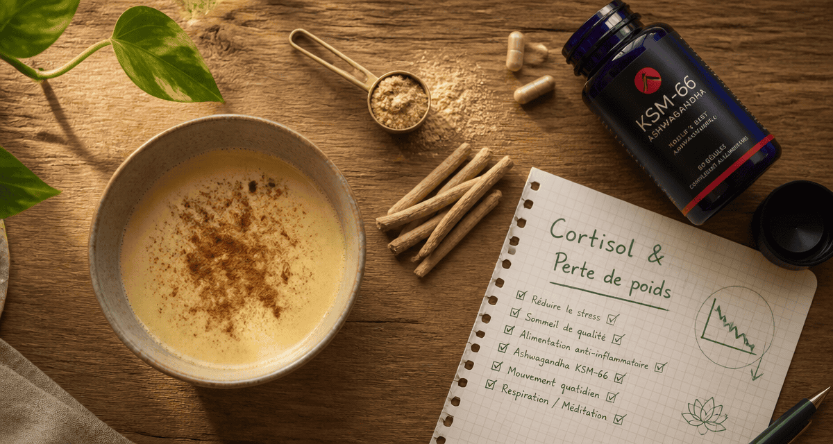 ashwagandha perte de poids table