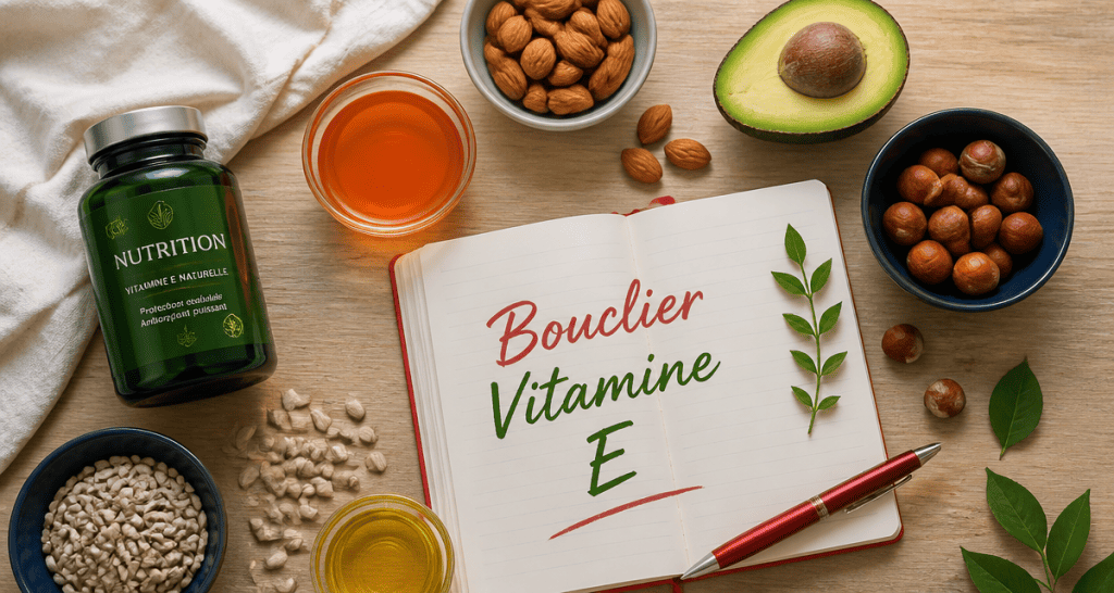 Bienfaits vitamine E pour la peau, aliments riches en vitamine E