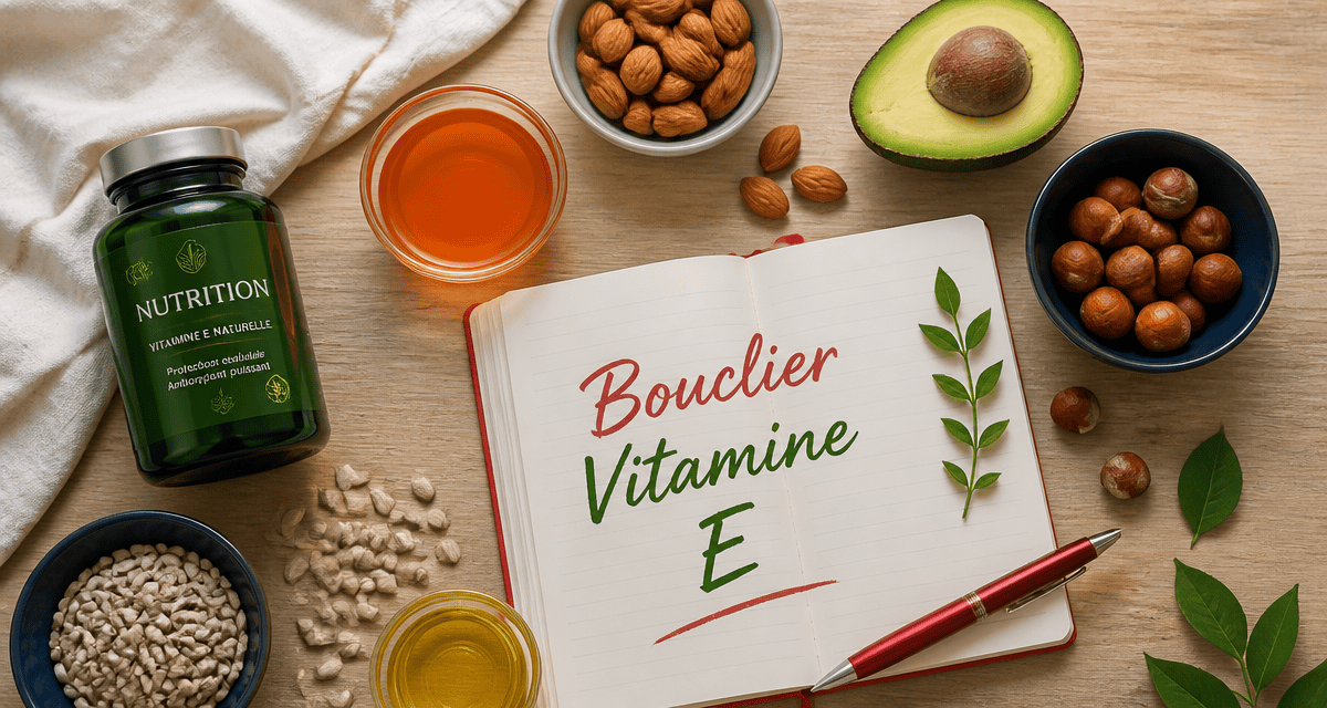 Bienfaits vitamine E pour la peau, aliments riches en vitamine E