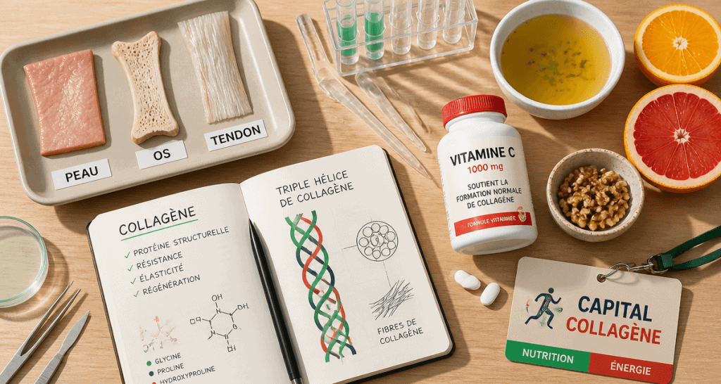 c est quoi le collagene echantillons aliments vitamine
