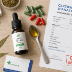 cbd en pharmacie sans ordonnance huile gélules certificat analyse