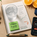 comment avoir de l energie rapidement bureau verre eau fruits noix