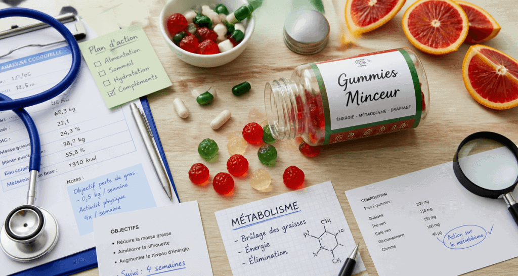 gummies perte de poids danger sur table médicale