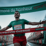 hormone du bonheur sport coureur ligne arrivée