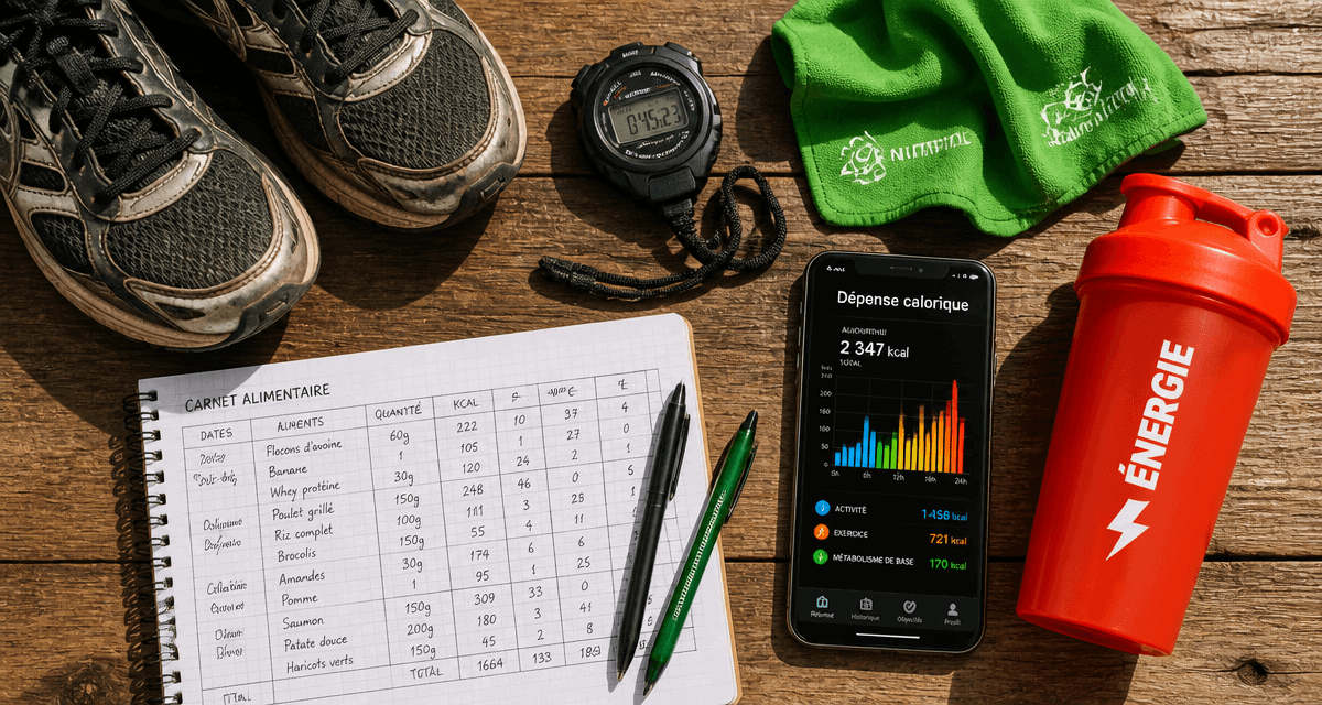 Perdre poids rapidement sport table objets fitness