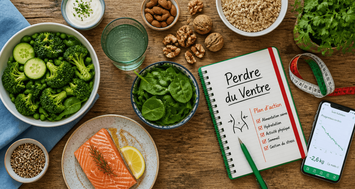 qu est ce qui fait maigrir du ventre table aliments sains