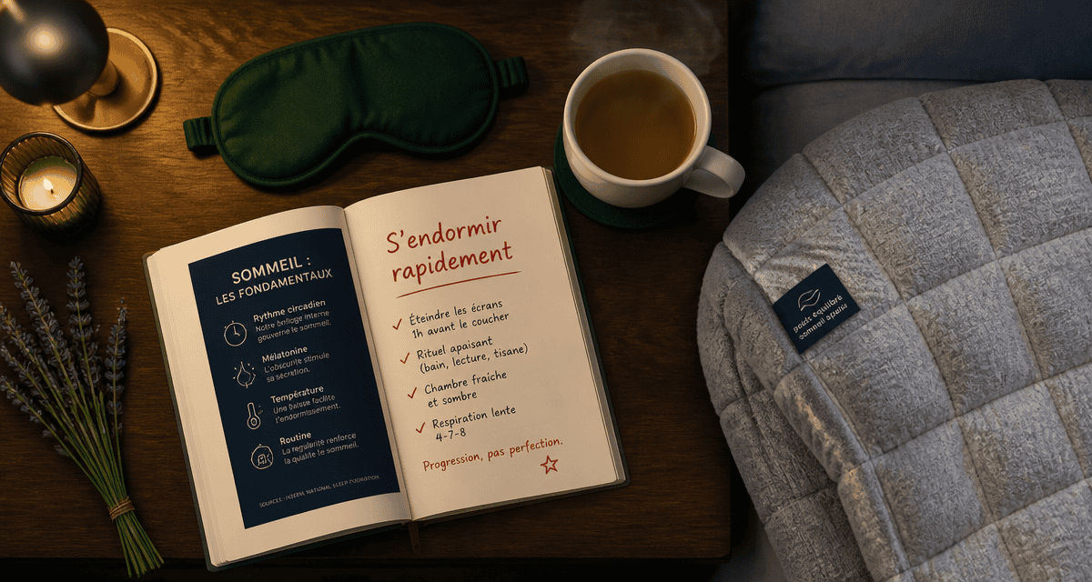 Technique pour s endormir rapidement objets sommeil