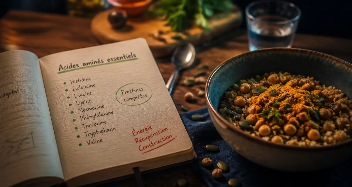 8 acides amines essentiels pour le métabolisme : aliments et nutriments