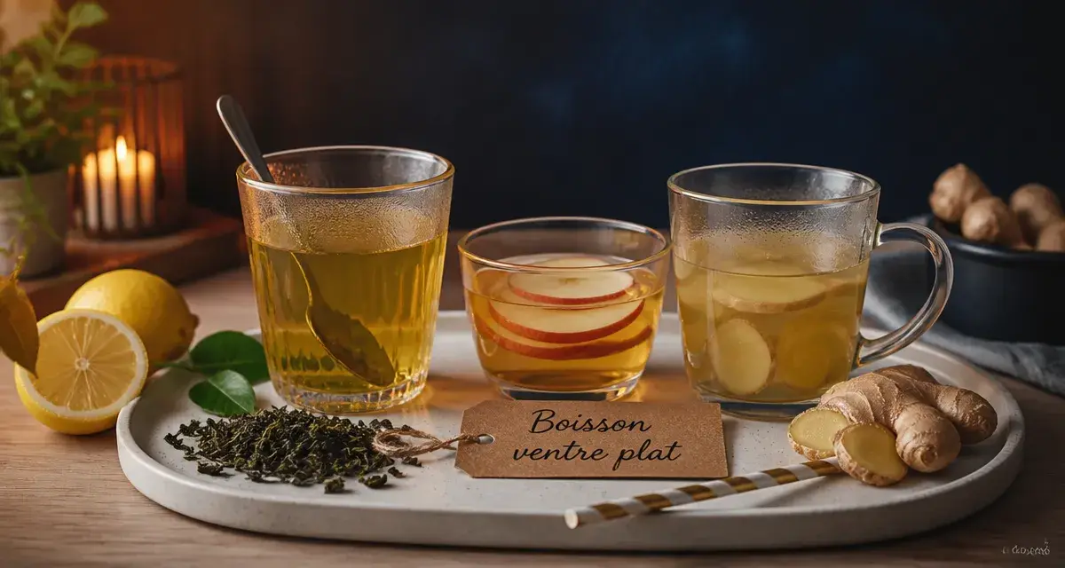 Boisson pour perdre du ventre : rituel matinal anti-bouffée