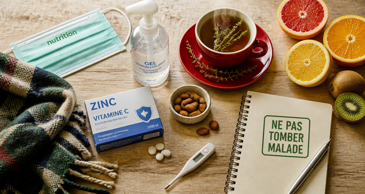 comment ne pas tomber malade objets essentiels hiver