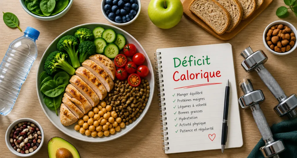 Maigrir vite et bien aliments sains déficit calorique