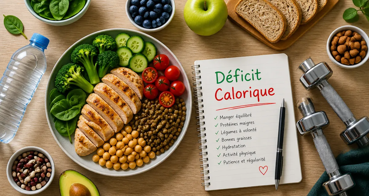 Maigrir vite et bien aliments sains déficit calorique