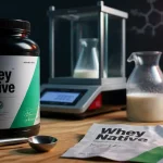 Meilleur marque de proteine : pot de whey pure, sans additifs