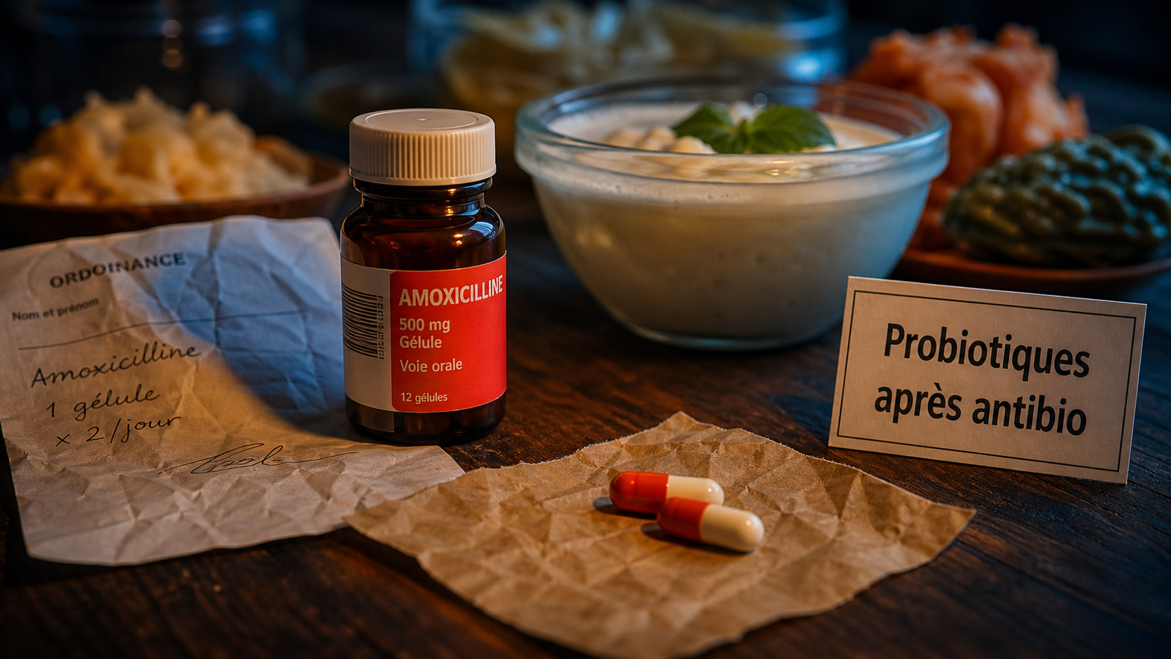 Probiotique apres antibio : antibiotiques puis probiotiques pour microbiote