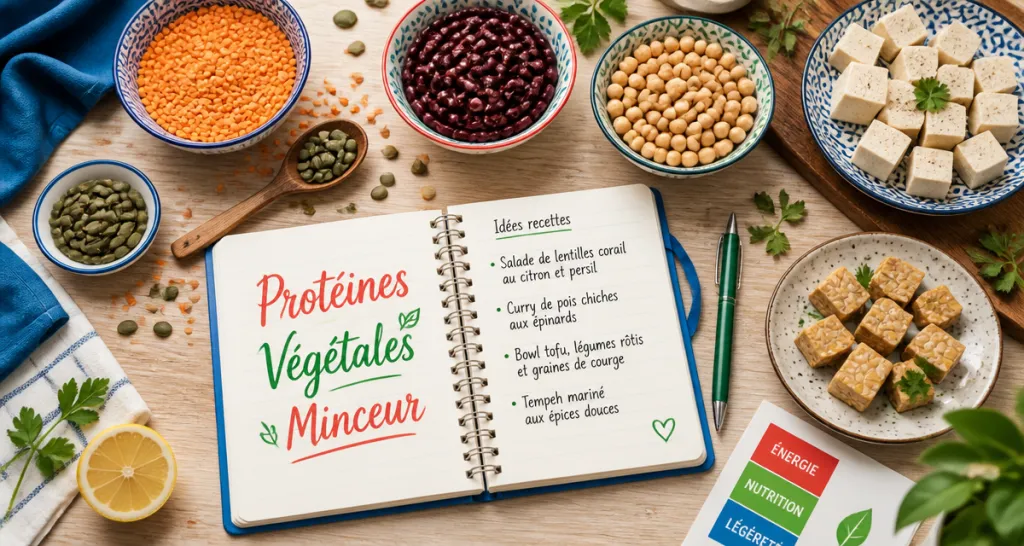 proteines vegetales pour maigrir lentilles tofu pois chiches
