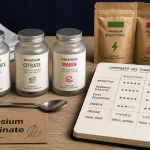Quel magnesium prendre en cas de crampes : bisglycinate, citrate, marin