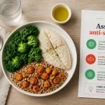 Quoi manger en regime : assiette anti-stockage pour perdre du poids