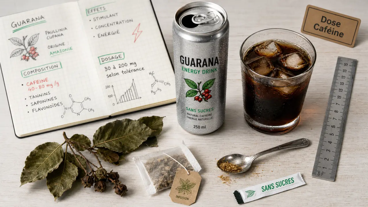 Boisson energisante effet sur le corps : risques et doses