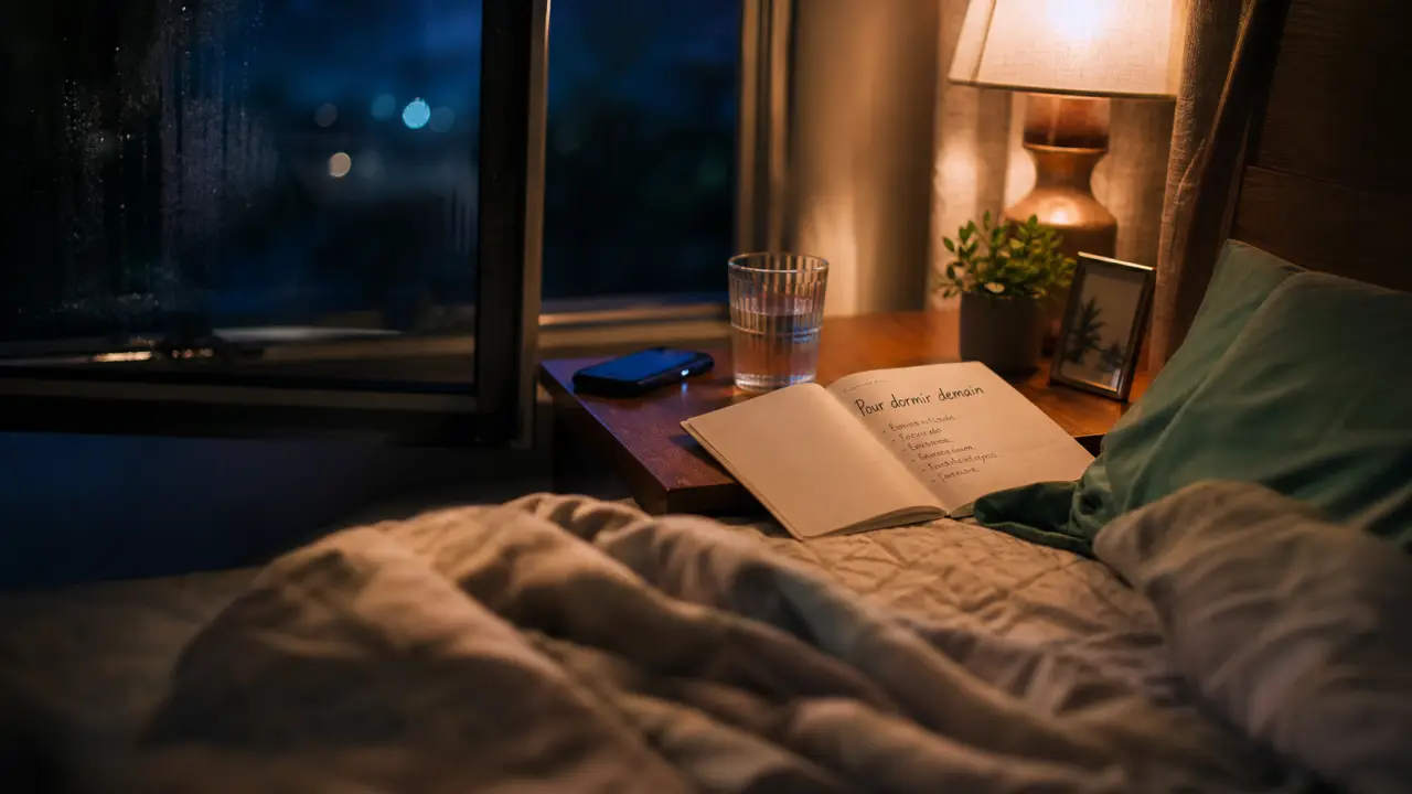 Comment trouver le sommeil rapidement avec la méthode 4-7-8, routine apaisée et chambre calme