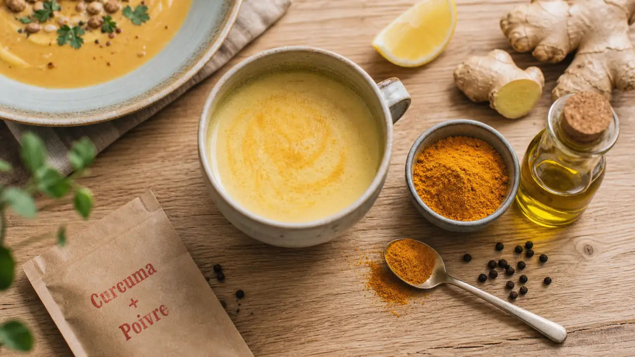 Curcuma et perte de poids avec poivre noir