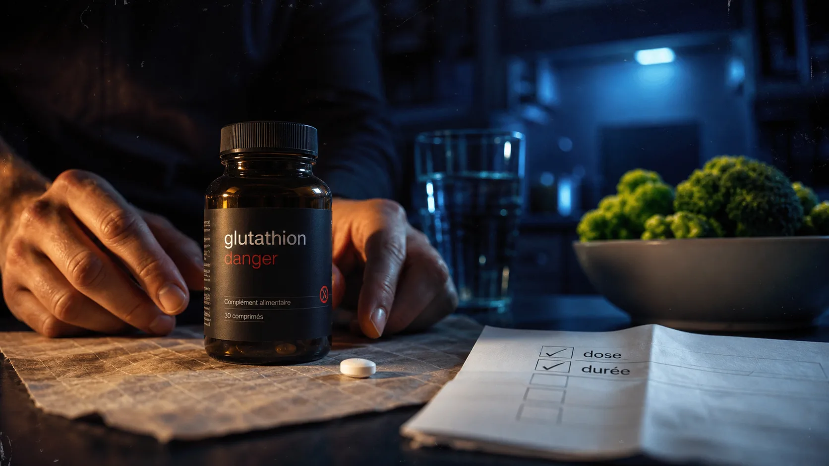 Glutathion danger : effets secondaires et contre-indications