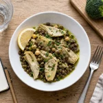 Legumes riches en fibres : artichaut, lentilles et pois chiches, bol