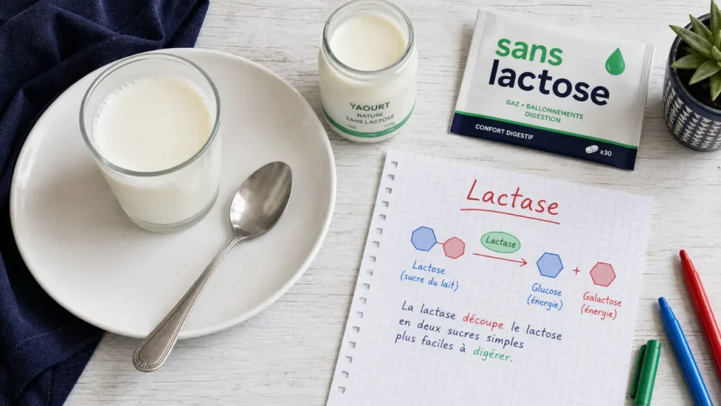 Quels sont les mefaits du lactose : symptômes digestifs et éviction sans lactose