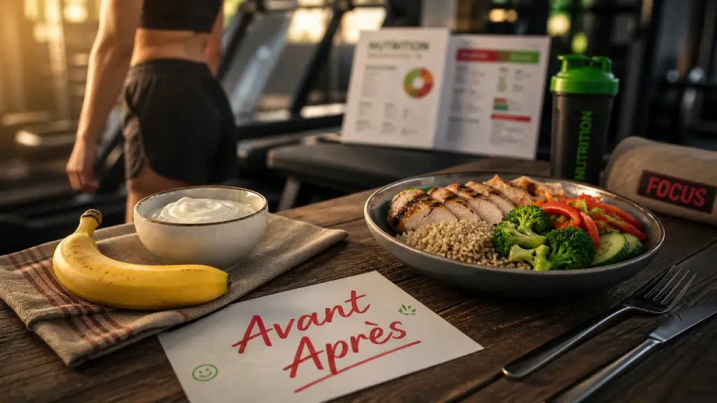 Perte de poids : manger avant ou après le sport, collation et repas post-entraînement