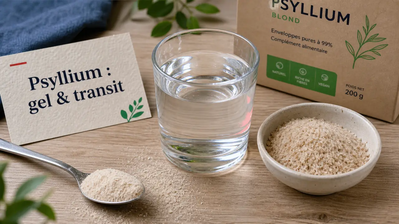 Psyllium c est quoi : téguments qui gonflent, psyllium blond dans l’eau