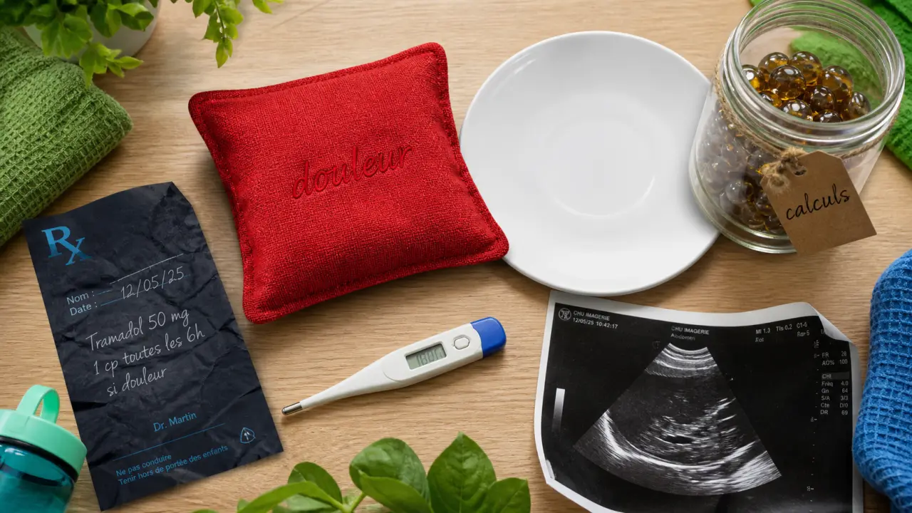 Vésicule malade symptome : douleur sous côtes droites, nausées, jaunisse