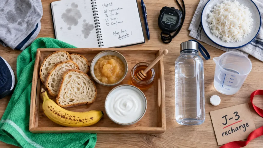Que manger avant un semi marathon : repas de la veille léger et énergisant