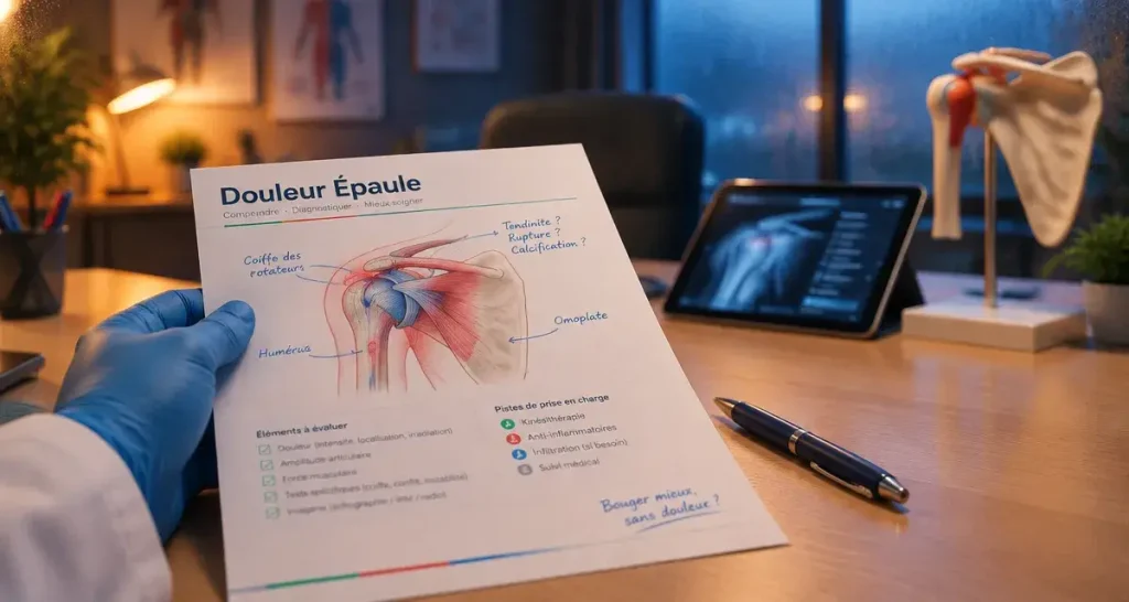 mal epaule : consultation médicale